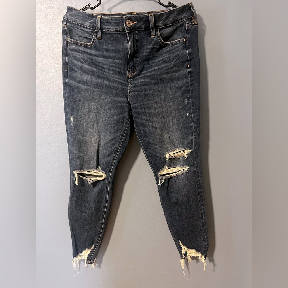 American eagle hi-rise jegging size 10 X-short
